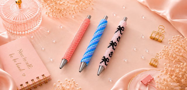 Leuke pennen voor elke gelegenheid verjaardag feest slagen beaded pennen met de hand gemaakt