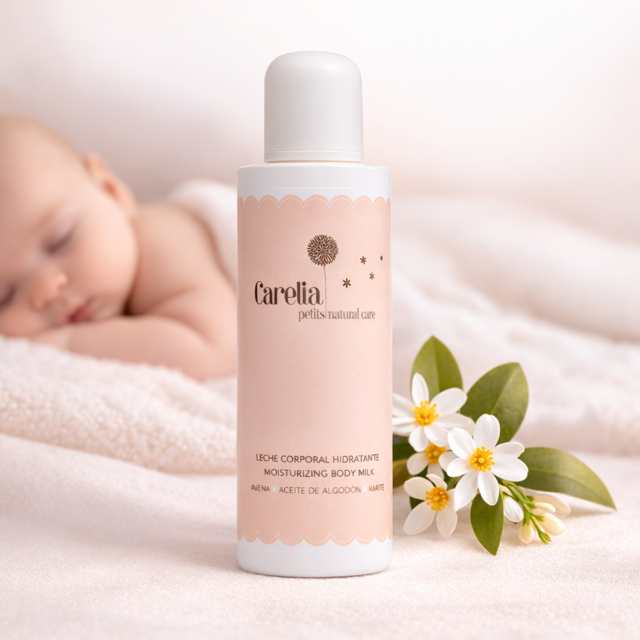 Carelia bodymilk natuurlijke huidverzorging voor baby