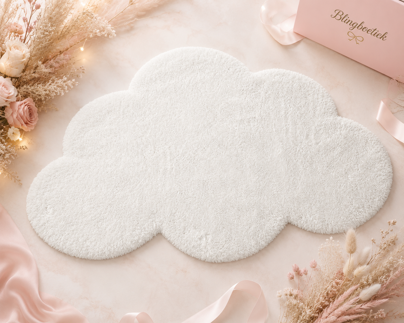 Living Nature Tapijt Cloud Ecru Hoofdafbeelding