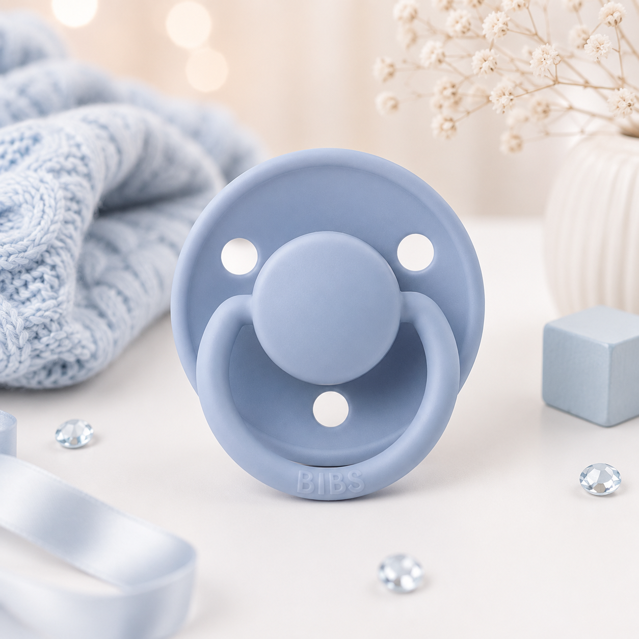 BIBS Speen De Lux One Size - Dusty blue