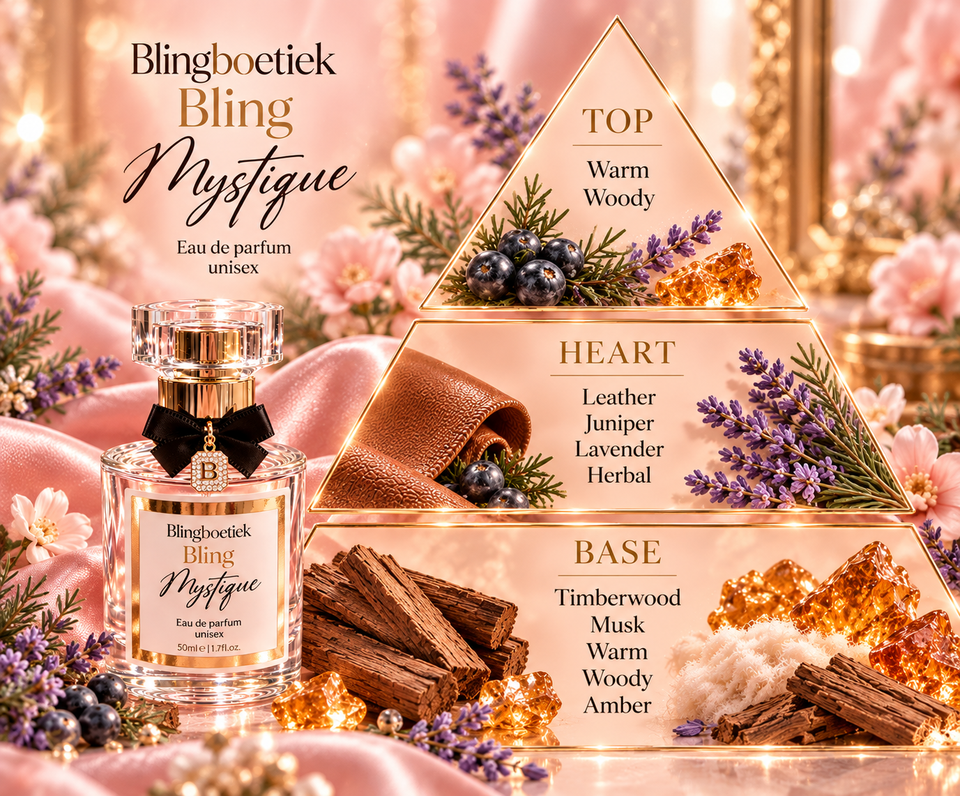 Bling Mystique - Eau de Parfum 50ml Secundaire afbeelding